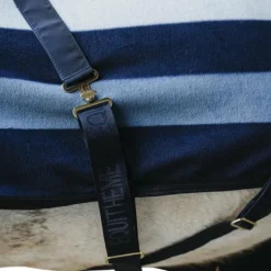 Equithème - Chemise polaire Confortec marine 160g