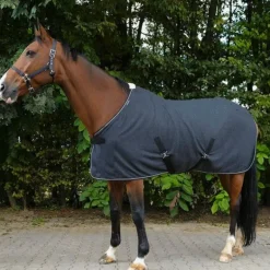 Equithème - Chemise polaire gris chiné 280g