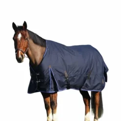Equithème - Couverture d'extérieur Classic 1200D marine 0g