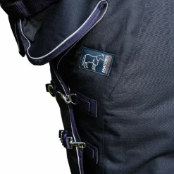 Equithème - Couverture d'extérieur Atomic Combo 1200 D marine 50g