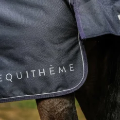 Equithème - Couverture d'extérieur Anatomic Combo 1200D 0g marine