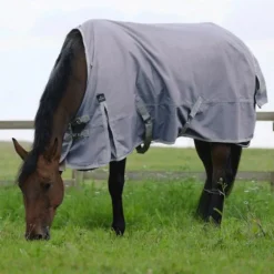 Equithème - Couverture Tyrex 1200D recyclée taupe 300g