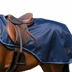 Equithème - Couvre-reins Classic 1200D imperméable/ polaire marine 0g