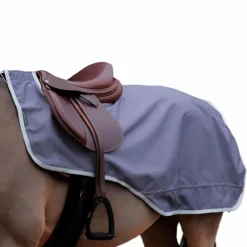 Equithème - Couvre-reins Tyrex 1200D recyclé doublé polaire taupe 0g