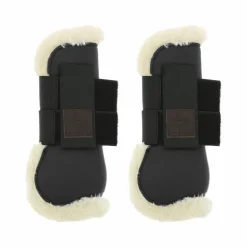 Equithème - Guêtres Boa noir x2