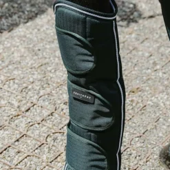 Equithème - Guêtres de transport Tyrex 600D vert