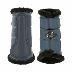 Equithème - Guêtres fermées French Touch marine x2