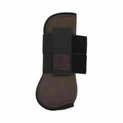 Equithème - Guêtres protège-tendons marron x2