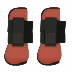 Equithème - Guêtres protège-tendons orangeade x2