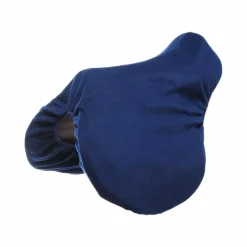 Equithème - Housse de selle fibres polaires Marine