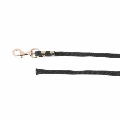 Equithème - Longe Soft rose gold/ noir