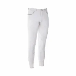 Equithème - Pantalon d'équitation homme Verona blanc