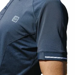 Equithème - Polo à manches courtes homme Eric marine