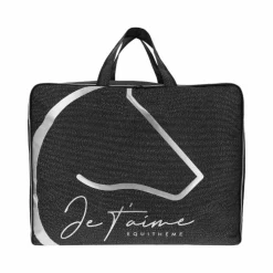 Equithème - Sac couverture Je t'aime noir