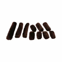 Equithème - Set Teddy pour licol marron