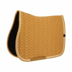 Equithème - Tapis de selle Softypop moutarde