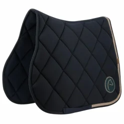 Equithème - Tapis de selle Badge 2.0 marine