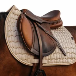 Equithème - Tapis de selle Excellence crème