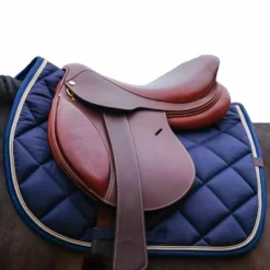 Equithème - Tapis de selle Classic marine