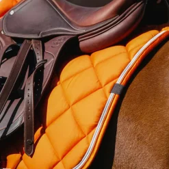 Equithème - Tapis de selle Classic orange