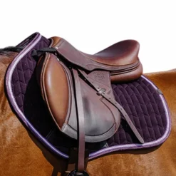 Equithème - Tapis de selle Eclat violet