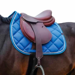 Equithème - Tapis de selle Classic bleu roi