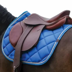 Equithème - Tapis de selle Classic bleu roi