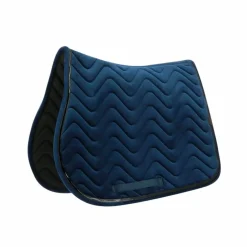 Equithème - Tapis de selle Glossy marine