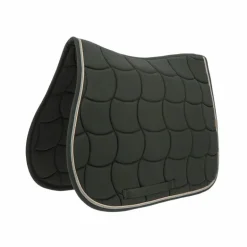 Equithème - Tapis de selle Shiny noir