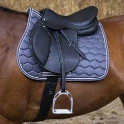 Eric Thomas - Selle mixte Élite grainé noir