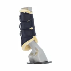 Eskadron - Guêtres fermées mouton marine x2