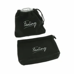 Feeling - Housses d'étriers polaires noir (x2)
