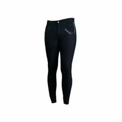 Flags & Cup - Pantalon d'équitation homme Saint Malo noir