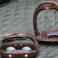 Flex On - Étriers GC Incliné Ultra Grip Noir / Noir / Vert Anglais