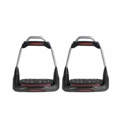 Freejump - Étriers Air's choco plancher incliné / oeil droit / noir / noir