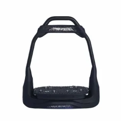 Freejump - Étriers Air's Full black plancher plat / oeil droit / silver Glitter édition