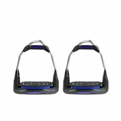 Freejump - Étriers Air's marine plancher plat / oeil orienté / noir / noir