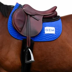 GEM - Tapis de selle Touc Touc bleu roi