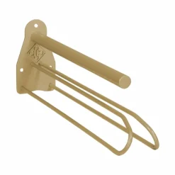 Grooming Deluxe - Porte-selle avec support tapis métal or