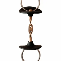 Grooming Deluxe - Rondelles de mors en silicone petit trou noir (x2)