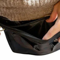 Grooming Deluxe - Sac banane Canvas noir