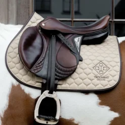 Grooming Deluxe - Tapis de selle Grooming Deluxe beige