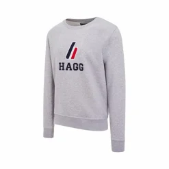Hagg - Sweat col rond homme gris