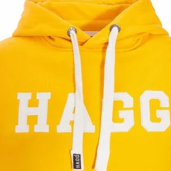 Hagg - Sweat hoodie à capuche jaune