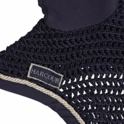 Harcour - Bonnet pour chevaux Filae marine