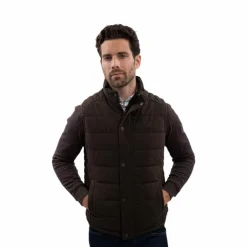 Harcour - Doudoune sans manches homme Boston cacao