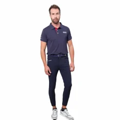 Harcour - Pantalon d'équitation homme Costaso marine