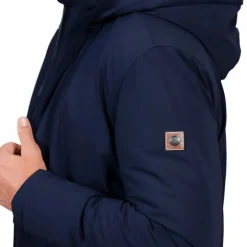 Harcour - Parka longue homme Robertol marine