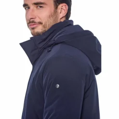 Harcour - Parka longue homme Paulin marine