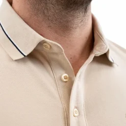 Harcour - Polo manches courtes homme Oscar lin